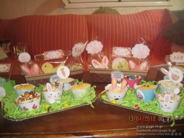 Πασχαλινά cupcakes