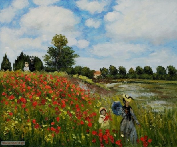 Poppy Field in Argenteuil