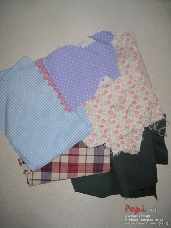 Πάτσγουορκ (patchwork)  σε μπλουζάκια - Υφάσματα