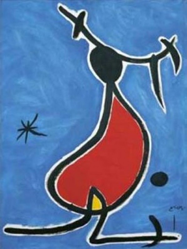 Το σώμα μου και ο Joan Miro-Dona-Amb-Capell-Bonic-Estel-large
