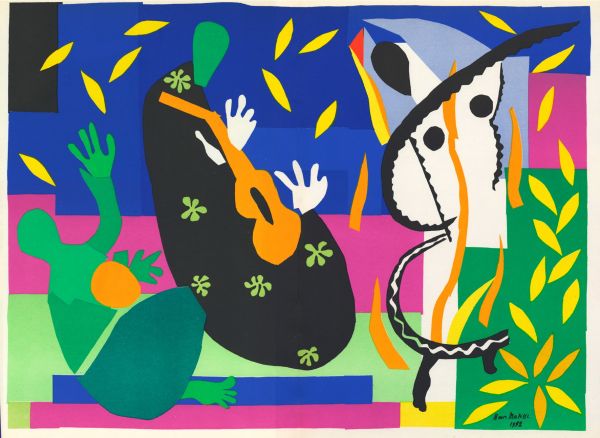 Matisse : «Sorrow of the king»